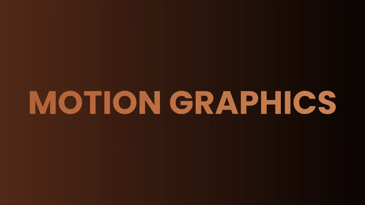 Motion Graphics